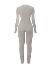 Snatched Rib Jumpsuit