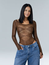 Le body en maille Stardust