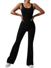 Flared Sports Jumpsuit