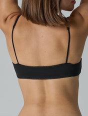 The Smooth Picot Ruched Bralette