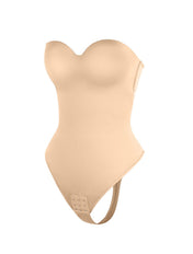 Strapless Supportive Shapewear Bodysuit