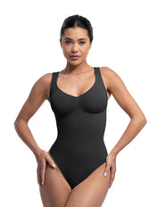 Seamless Snatched Thong Bodysuit