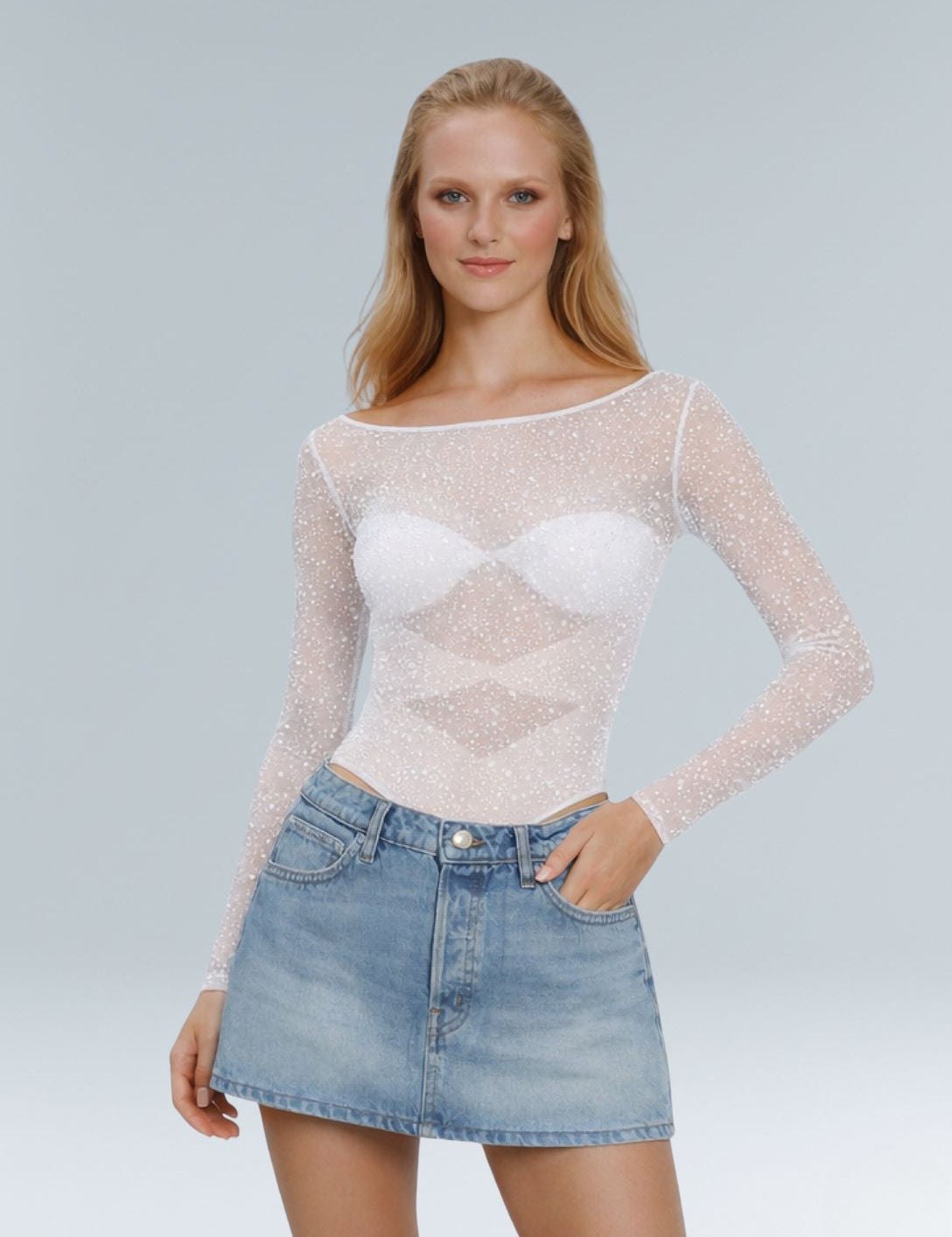 Le body en maille Stardust