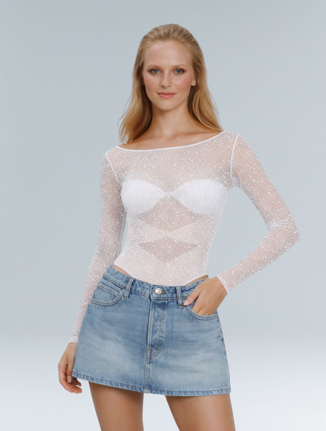 Le body en maille Stardust