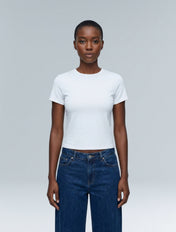 Short Sleeve Crew Neck Top
