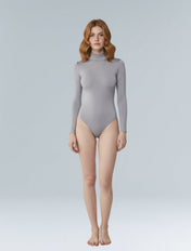 Long Sleeve Turtle Neck Bodysuit