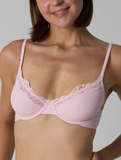The Smooth Lace Underwire Bra