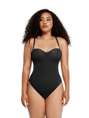 Strapless Supportive Shapewear Bodysuit