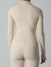 Cotton Classic High Neck Longsleeve