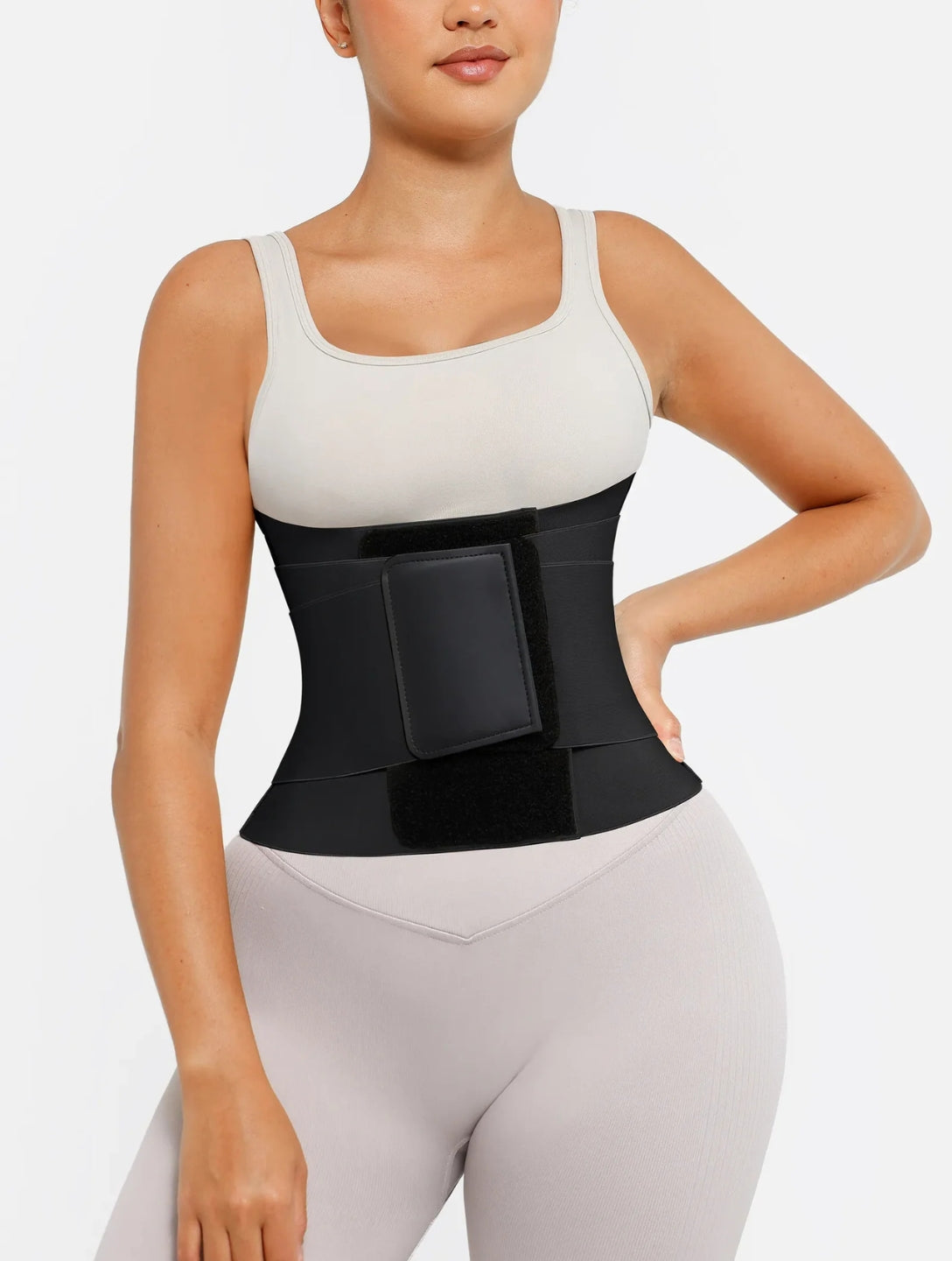 Gaine amincissante réglable à la taille