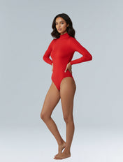 Long Sleeve Turtle Neck Bodysuit