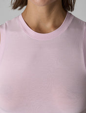 Cotton High Neck Top