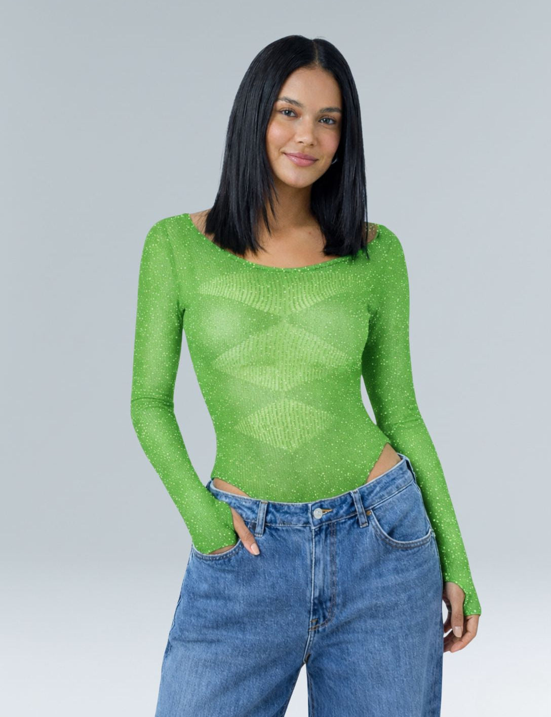 Le body en maille Stardust