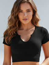 Shape Me Up Cropped T-shirt