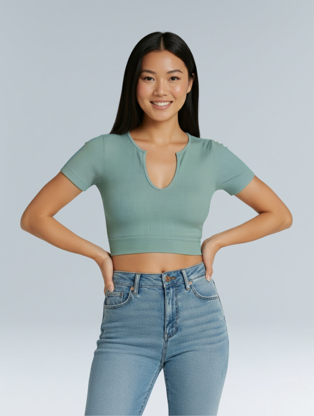 Shape Me Up Cropped T-shirt