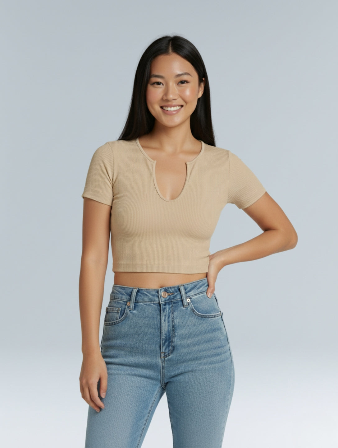Shape Me Up Cropped T-shirt