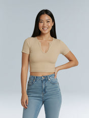 Shape Me Up Cropped T-shirt