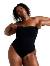 Strapless Thong Bodysuit