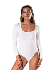 Long Sleeve Thong Bodysuit