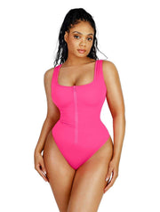 Sculpting Zip Up Swimsuit