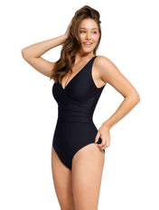 Maillot de bain amincissant col en V