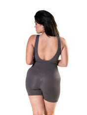 Round Neck Low Back Bodysuit