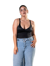 Satin Snatched Thong Bodysuit