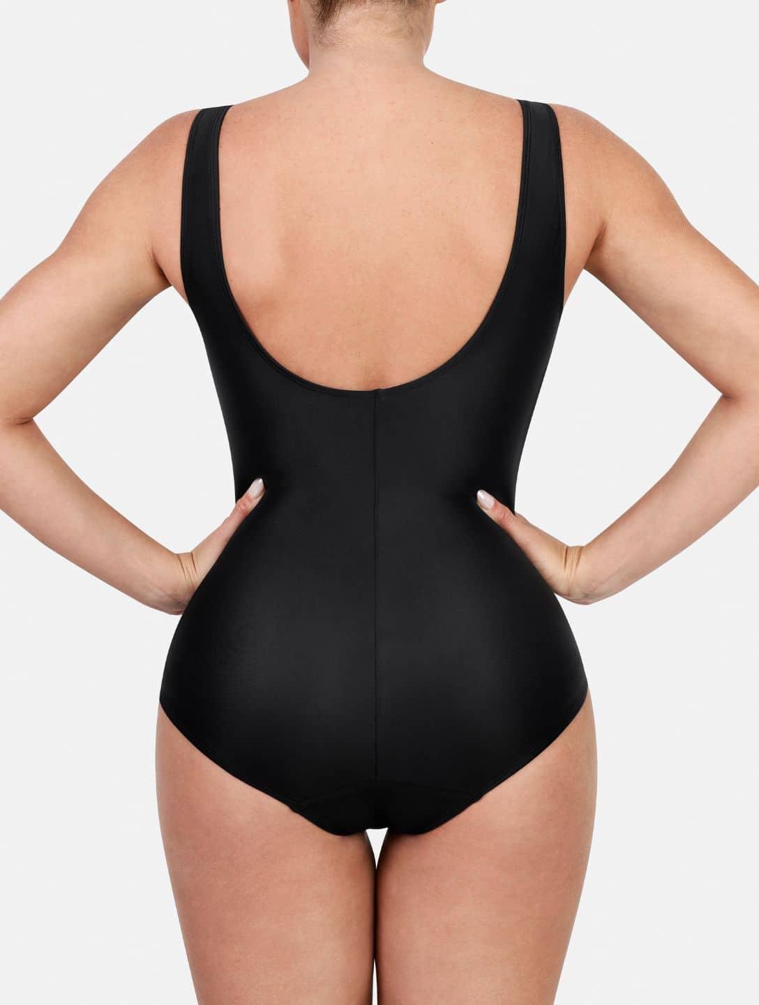 Shapewear Deep V-Neck One-Piece