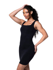 Square Neck Seamless Shapewear Mini Dress
