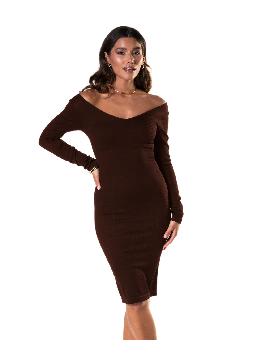 heyshape-vneck-long-sleeve-dress-brown-whitebg-v1.jpg
