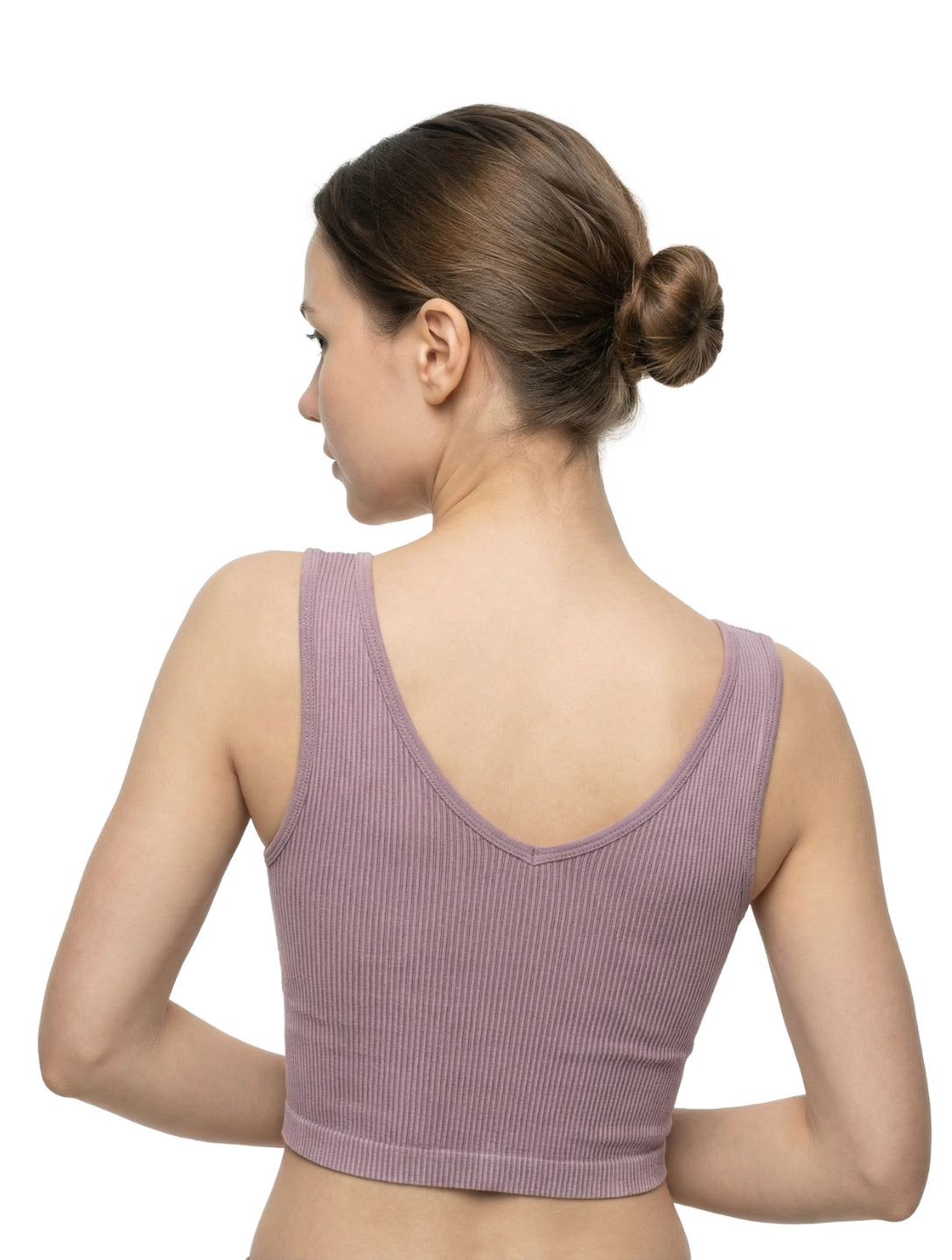 Ribbed Sculpt Crop